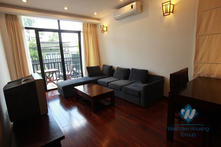 01 bedroom serviced apartment for rent in Dang Thai Mai, Tay ho, Hanoi
